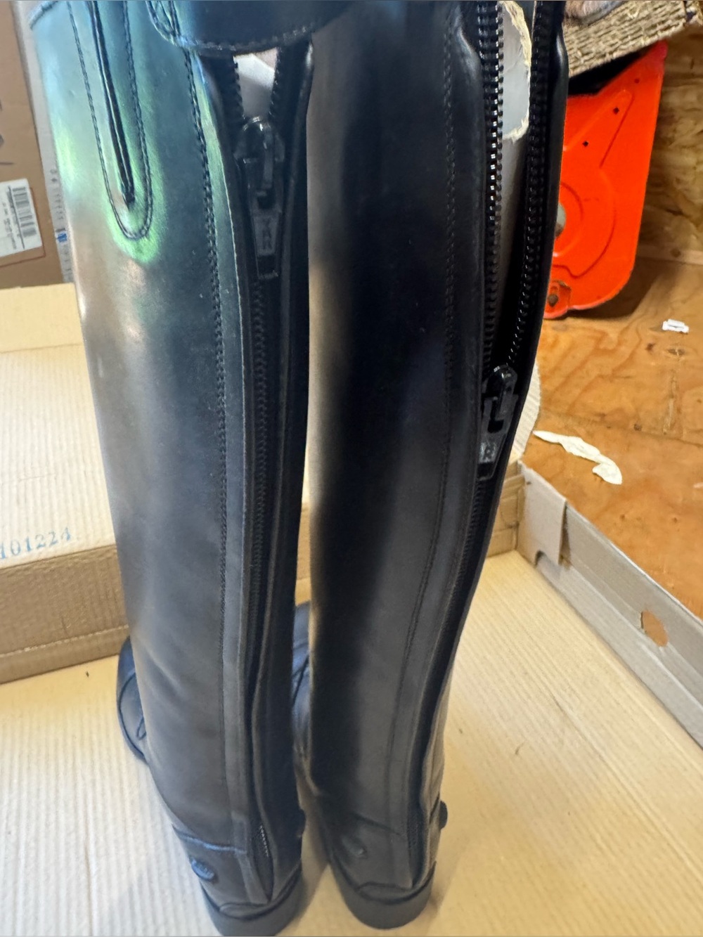 Ariat Heritage Field Zip Tall Riding Boot Full Calf, Size 8.5 NWB - Picture 5 of 11